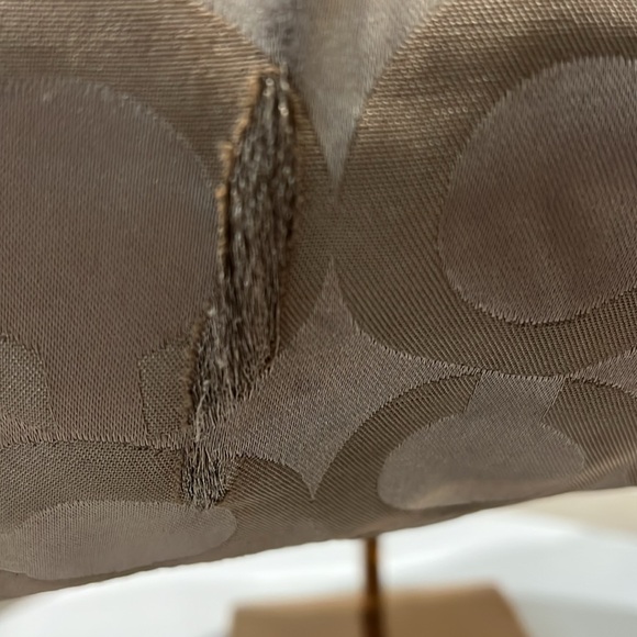 Coach Rehab Monogram Brown and Tan Women's Bag - Picture 3 of 15